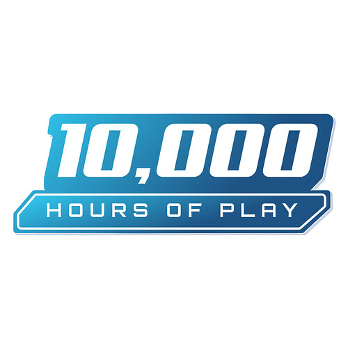 10,000 Hours of Play community logo